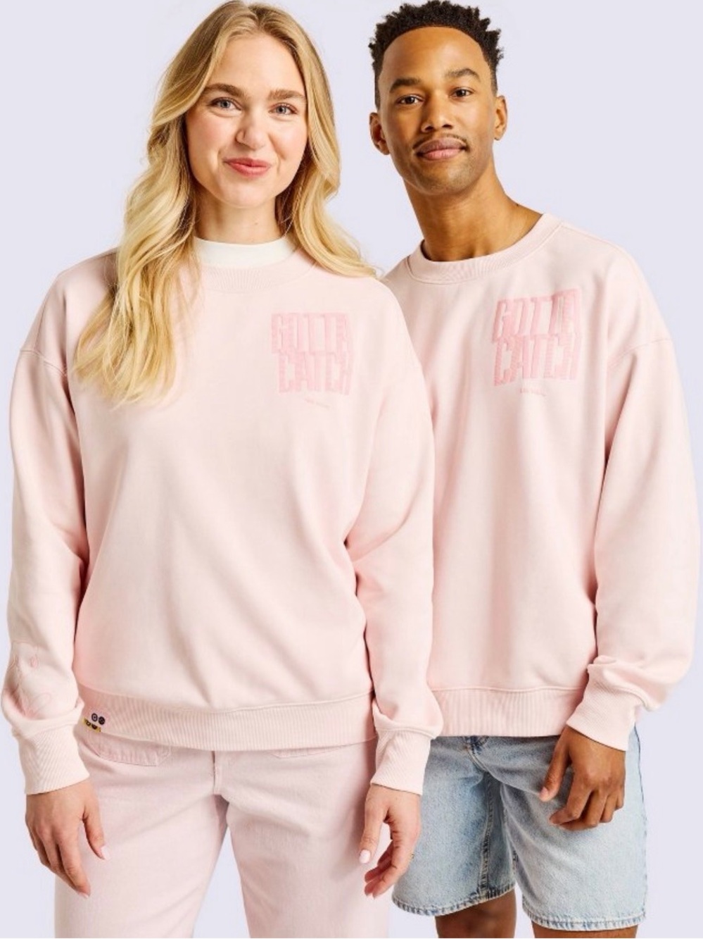 Pokemon x Target Pink Sweatshirt Gotta Catch Em All Crewneck Sweater